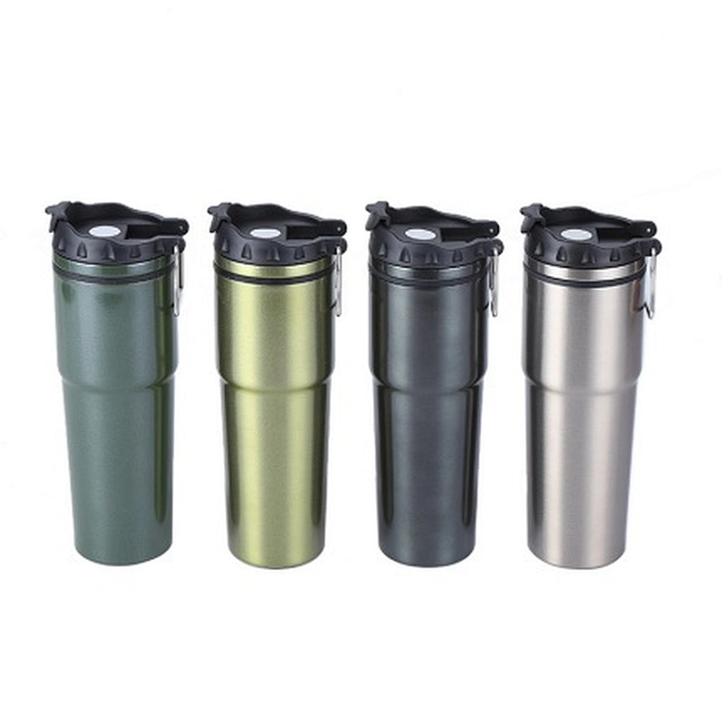 720 ml vacuum thermal tumbler with 304 s/s inner, 201 s/s outer with paint coating, two kinds of lid available